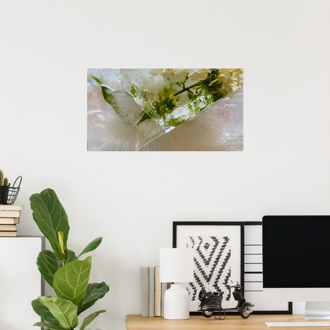 Poster Blossomas Forçados, (Escritório em casa)