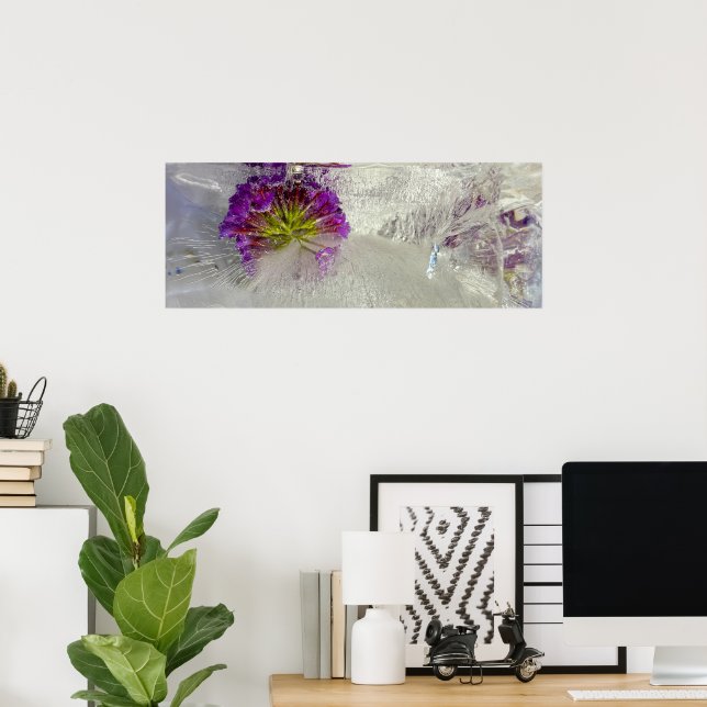 Poster Blossomas Forçados, (Escritório em casa)