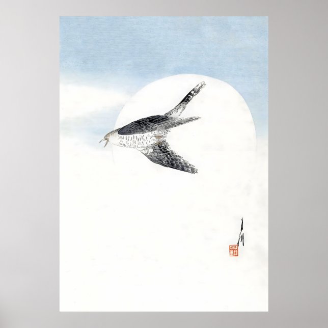 Poster Blue and White (Frente)