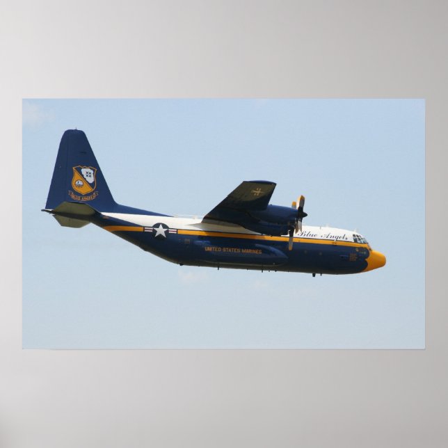 Pôster Blue Angels C-130 - Fat Albert (Frente)