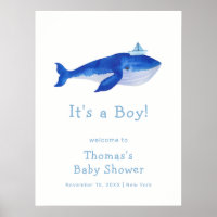 Blue Boy debaixo do Chá de fraldas de baleia do ma