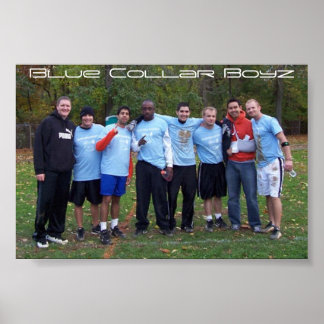 Pôster Blue Collar Boyz