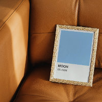 Blue Color Moon Song - Borda Branca