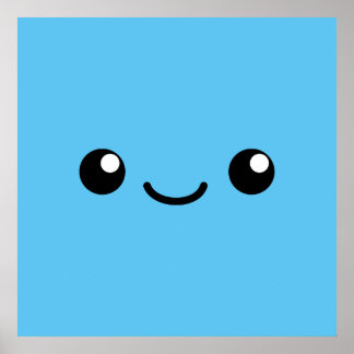 Poster Blue Cutie