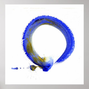 Pôster Blue Enso