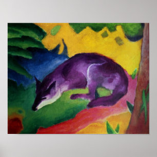 Poster Blue Fox, 1911