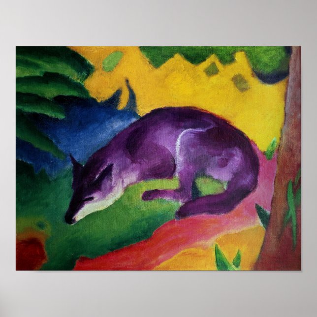 Poster Blue Fox, 1911 (Frente)