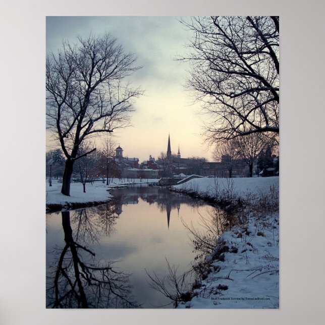 Poster - Blue Frederick Sunrise (Frente)