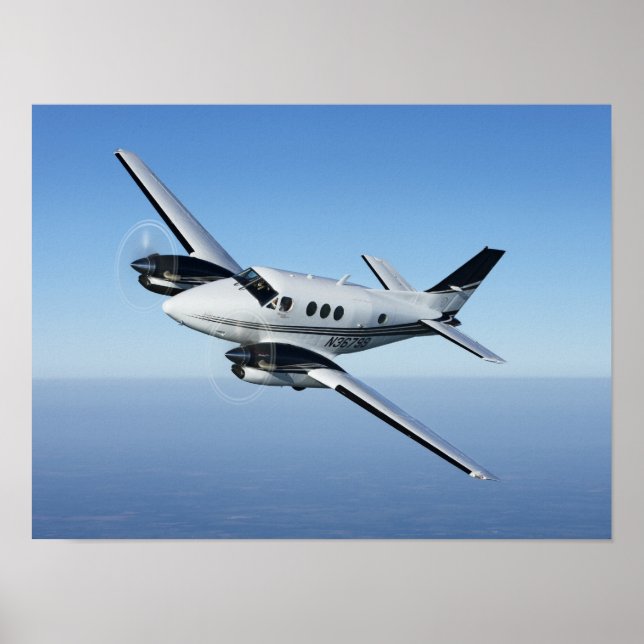 Pôster Blue Haze King Air (Frente)