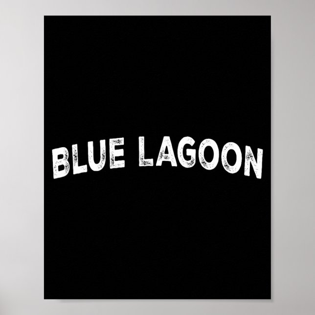 Poster Blue Lagoon  (Frente)