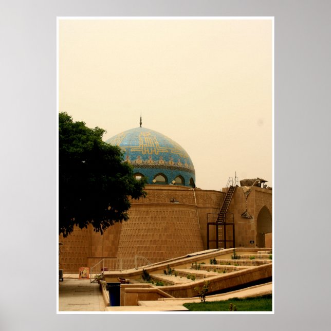 Pôster Blue Onion Dome, FOB Union III, Iraque (Frente)