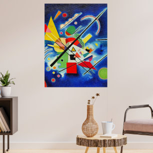 Poster Blue Painting de Wassily Kandinsky,
