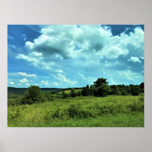 Poster Blue Ridge Parkway perto de Floyd, Virginia