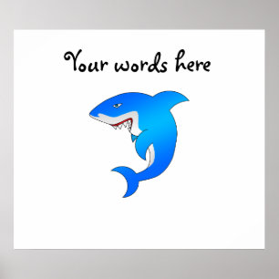 Pôster Blue shark
