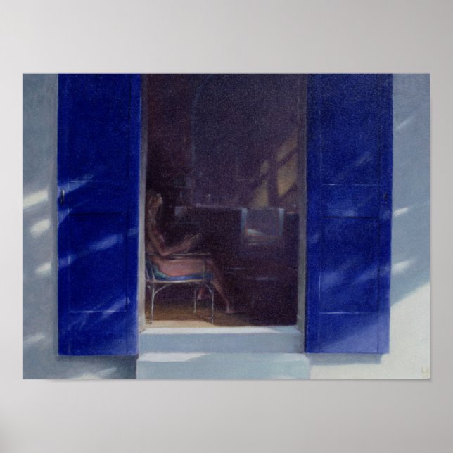 Poster Blue Shutters 1985 (Frente)