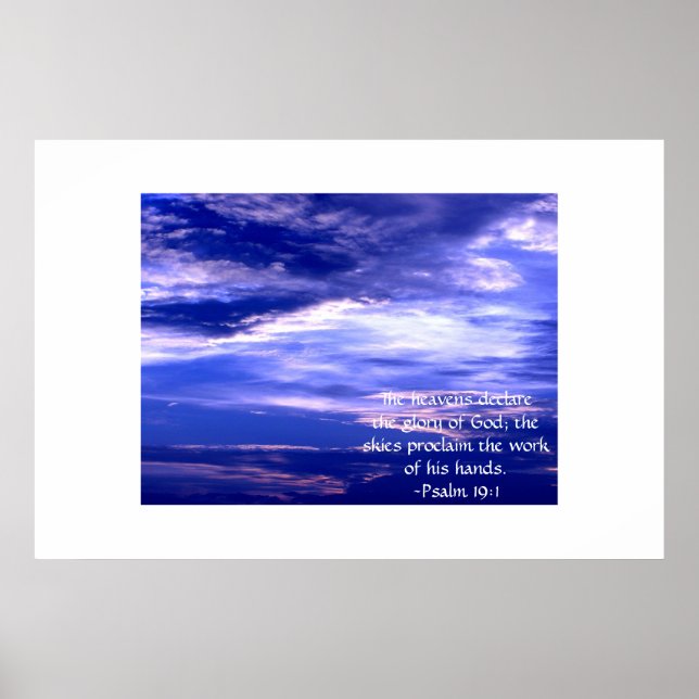 Pôster Blue Sky (Frente)