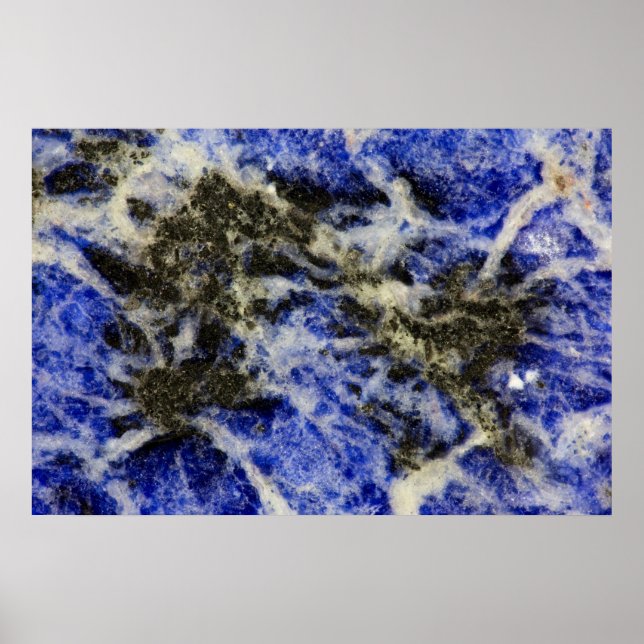 Poster Blue Sodalite (Frente)