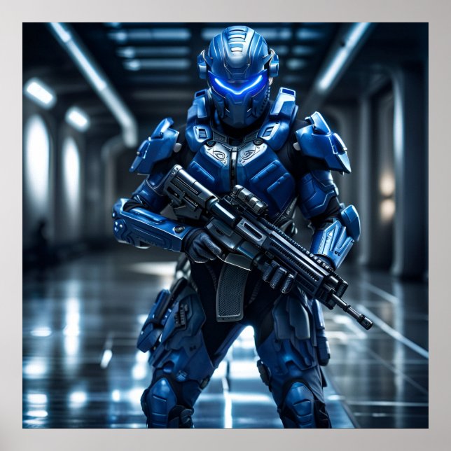 Poster Blue Trooper (Frente)