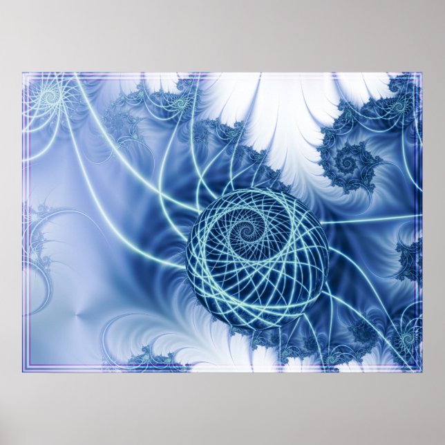 Pôster Blue Twist (Frente)