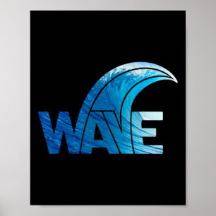 Poster Blue Wave Vote Presidente Democrático 2020 Resisti