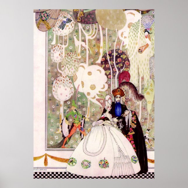 Poster Bluebeard de Kay Nielsen (Frente)