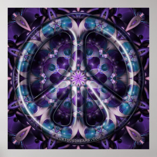 Poster Blueberry e Cream Peace