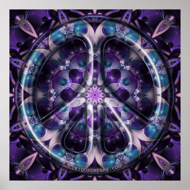 Poster Blueberry e Cream Peace (Frente)