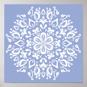 Pôster Blueberry Mandala