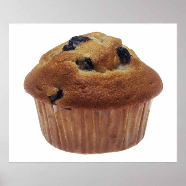 Poster Blueberry Muffin (Frente)