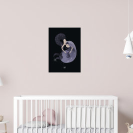 Poster BLUEBERRY SEAHORSE por Alexandra Dikaia