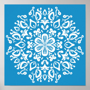 Pôster Bluebird Mandala