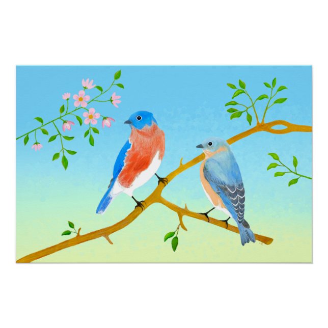 Pôster Bluebird Poster brilhante (Frente)