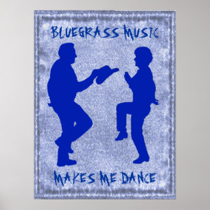 PÔSTER BLUEGRASS MUSIC-POSTER