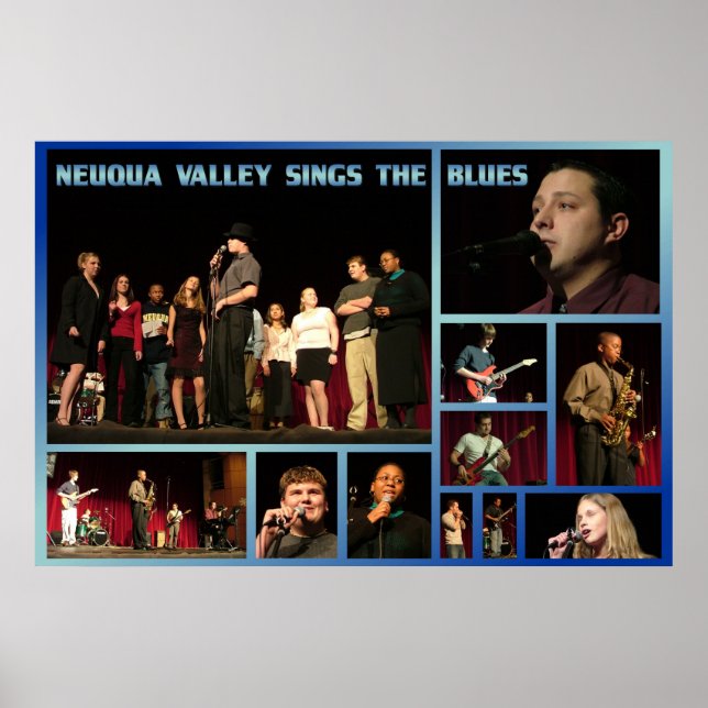 Pôster Blues NVHS (Frente)