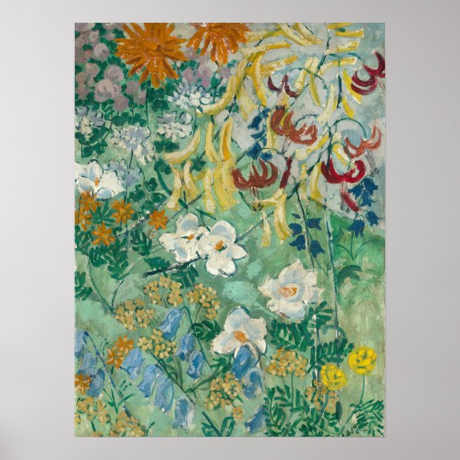 Poster Blumen | August Babberger (Frente)