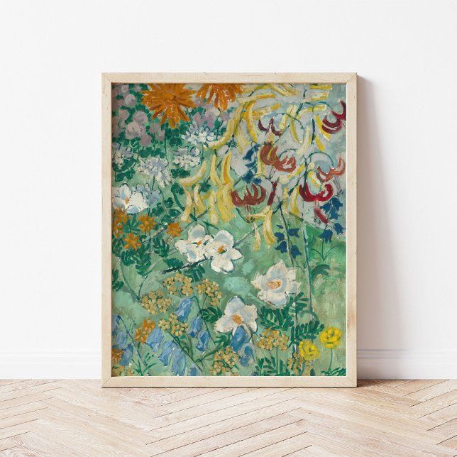 Poster Blumen | August Babberger (Criador carregado)