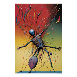 Pôster Blunder of Galactic Proportions - Ken Gage Art