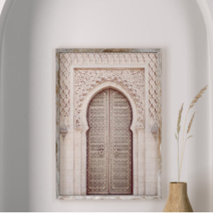 Poster Blush Pink Terracotta Porta do Marrocos