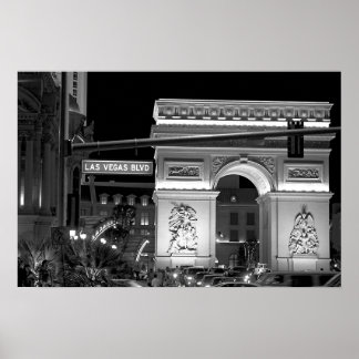Poster Blvd de Las Vegas.