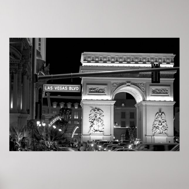 Poster Blvd de Las Vegas. (Frente)