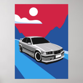 POSTER BMW E36