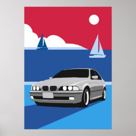 POSTER BMW E39