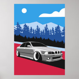 POSTER BMW E39