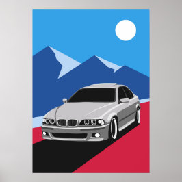 POSTER BMW E39