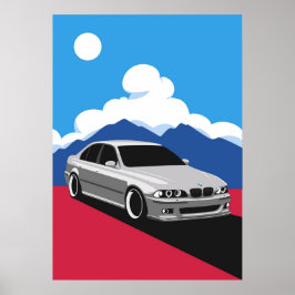POSTER BMW E39