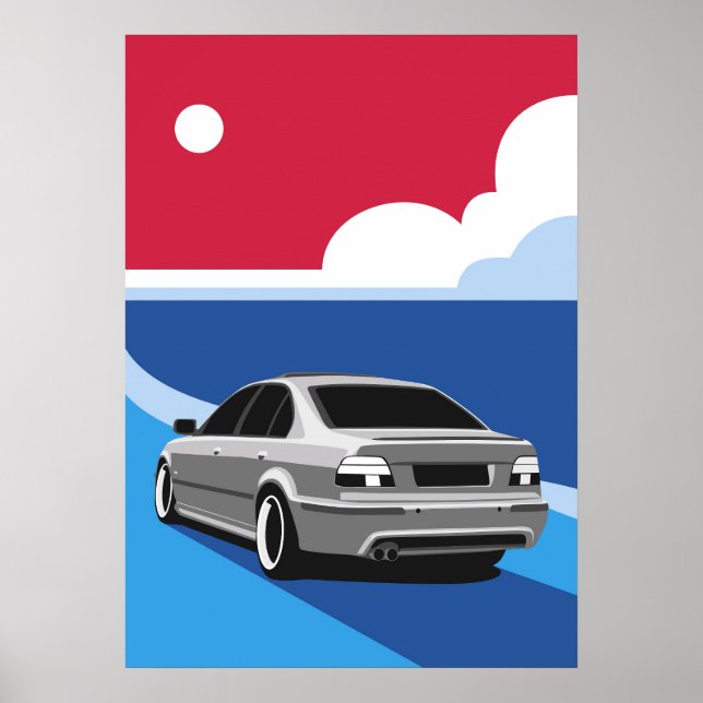 POSTER BMW E39 (Frente)