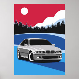POSTER BMW E39