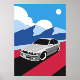 POSTER BMW E39