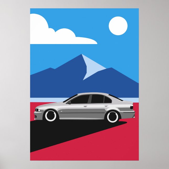 POSTER BMW E39 (Frente)