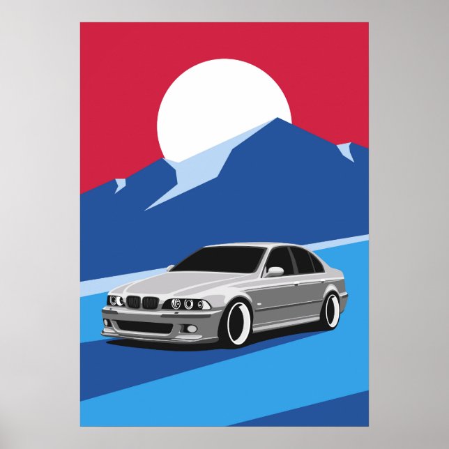 POSTER BMW E39 (Frente)